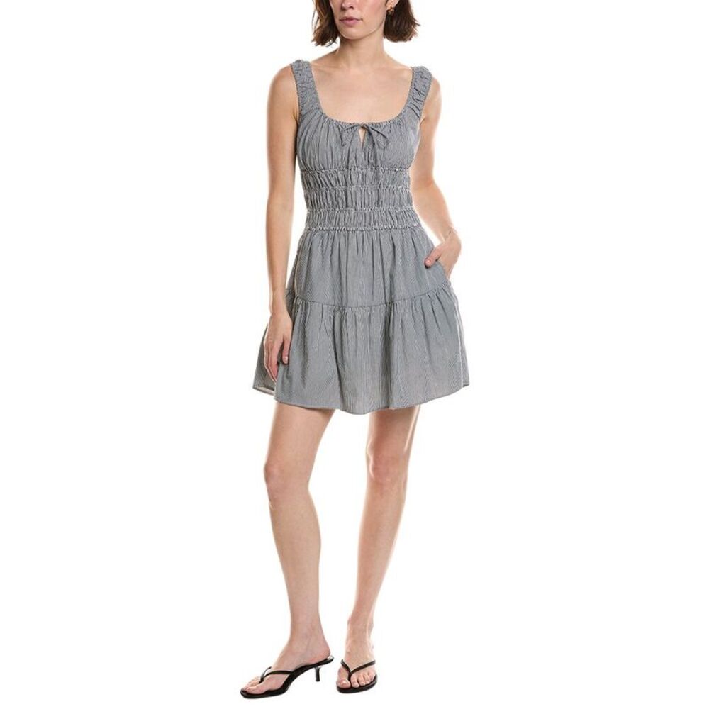 Nia Womens  Salt Mini Dress, Black